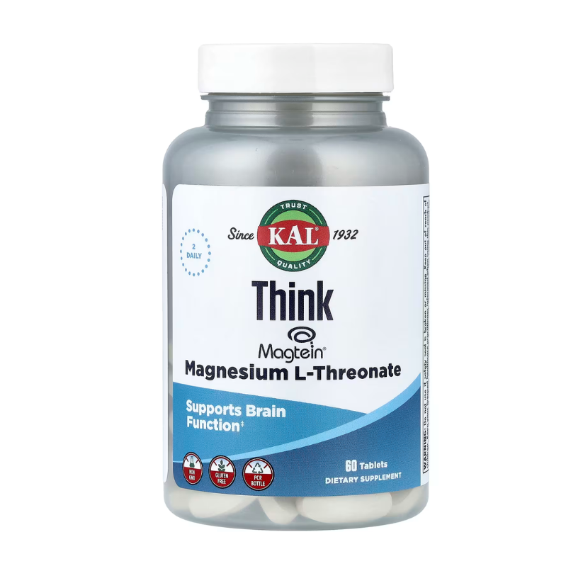 KAL, Think, Magnesium L-Threonate, 60 Tablets in Pakistan