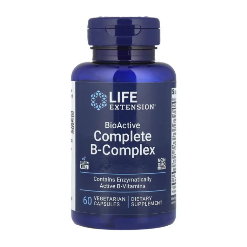 Life Extension, BioActive Complete B-Complex, 60 Vegetarian Capsules in Pakistan