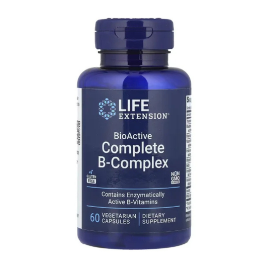 Life Extension, BioActive Complete B-Complex, 60 Vegetarian Capsules in Pakistan