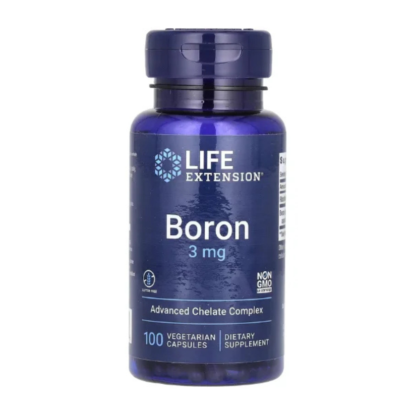 Life Extension, Boron, 3 mg, 100 Vegetarian Capsules in Pakistan