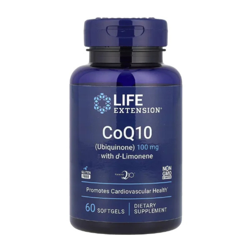 Life Extension, CoQ10 (Ubiquinone) with d-Limonene, 100 mg, 60 Softgels in Pakistan