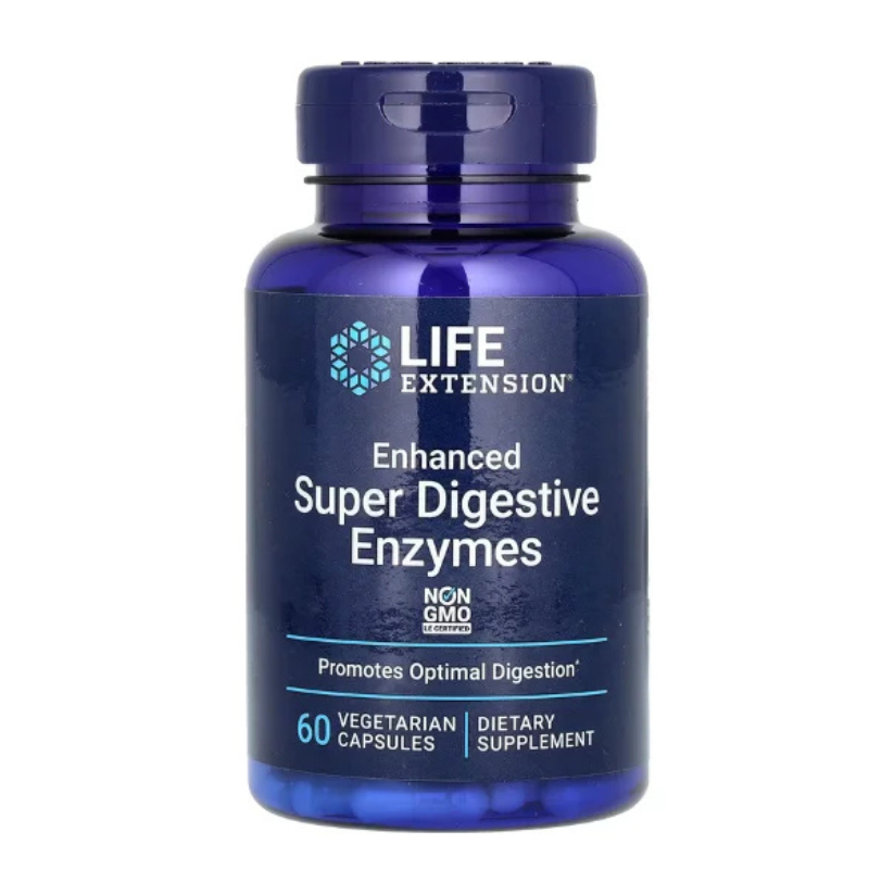 Life Extension, Enhanced Super Digestive Enzymes, 60 Vegetarian Capsules in Pakistan