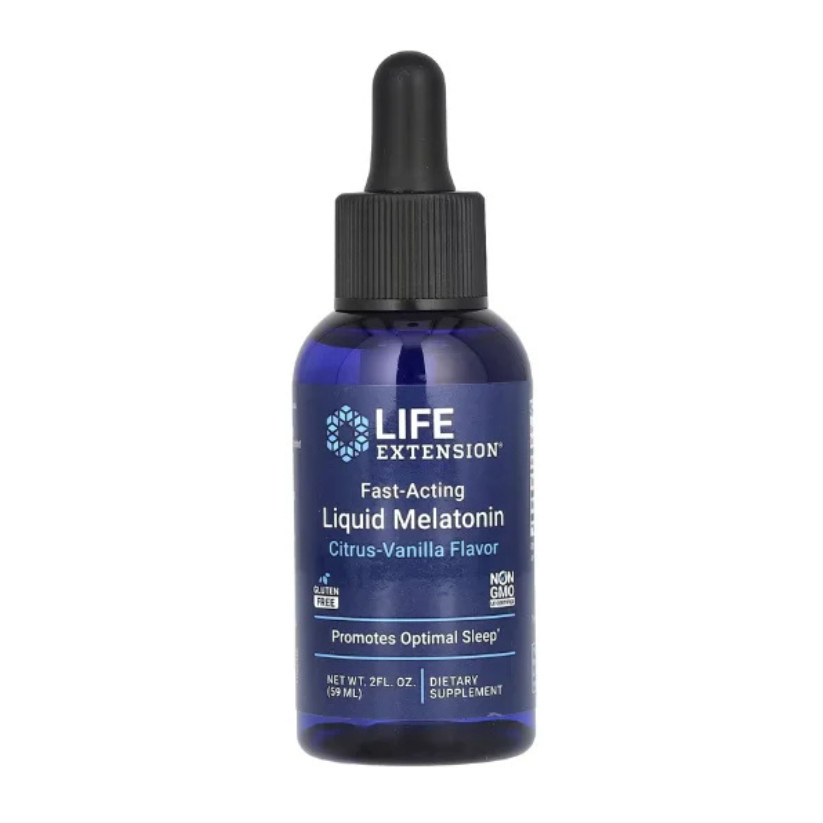Life Extension, Fast-Acting Liquid Melatonin, Citrus-Vanilla, 2 fl oz (59 ml) in Pakistan