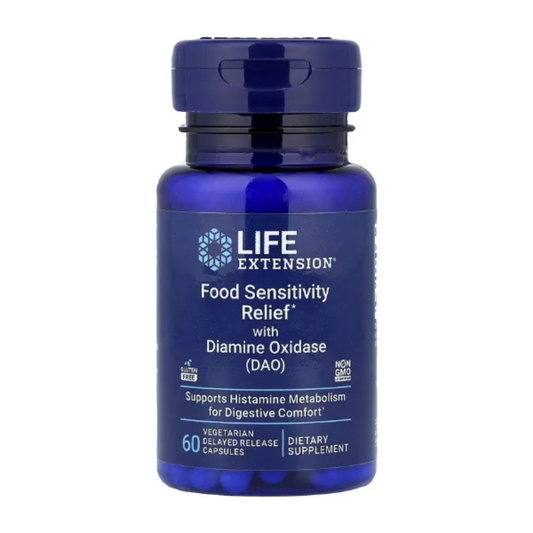 Life Extension, Food Sensitivity Relief with Diamine Oxidase (DAO), 60 Capsules in Pakistan