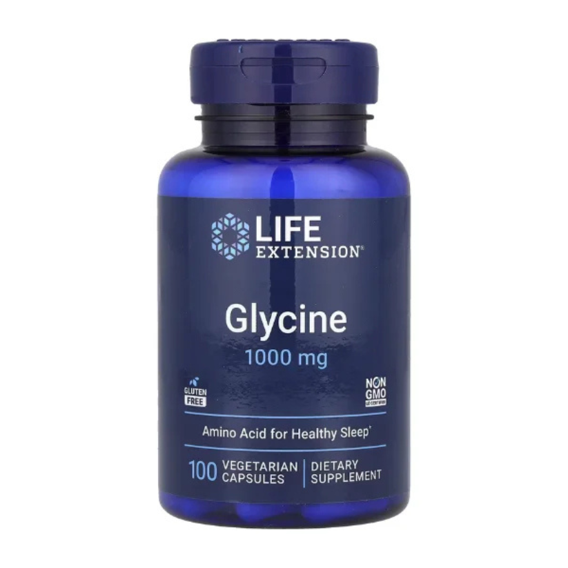 Life Extension, Glycine, 1,000 mg, 100 Vegetarian Capsules in Pakistan