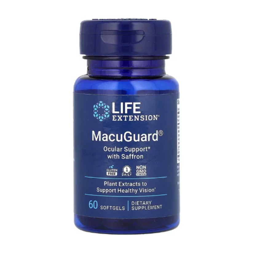 Life Extension, MacuGuard, Ocular Support with Saffron, 60 Softgels in Pakistan