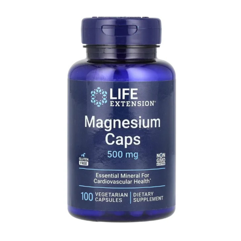 Life Extension, Magnesium Caps, 500 mg, 100 Vegetarian Capsules in Pakistan