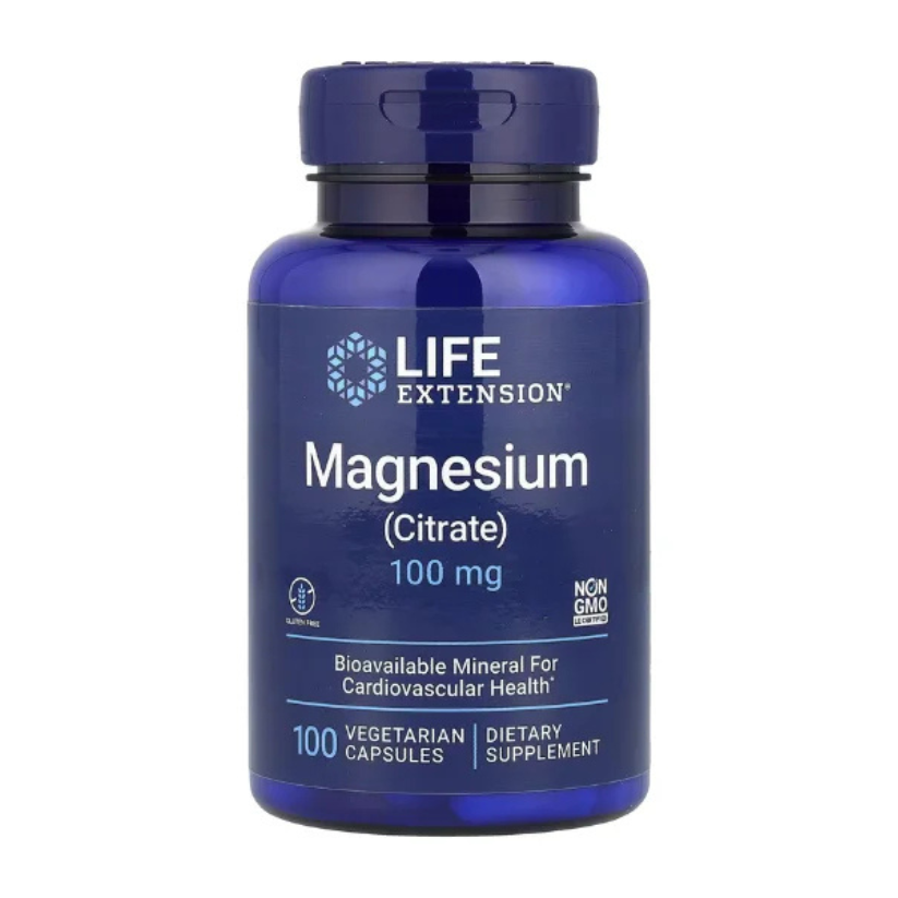 Life Extension, Magnesium (Citrate), 100 mg, 100 Vegetarian Capsules in Pakistan