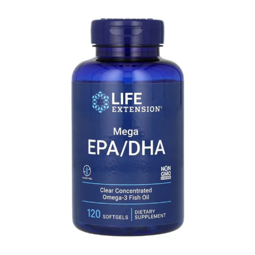 Life Extension, Mega EPA DHA, 120 Softgels in Pakistan