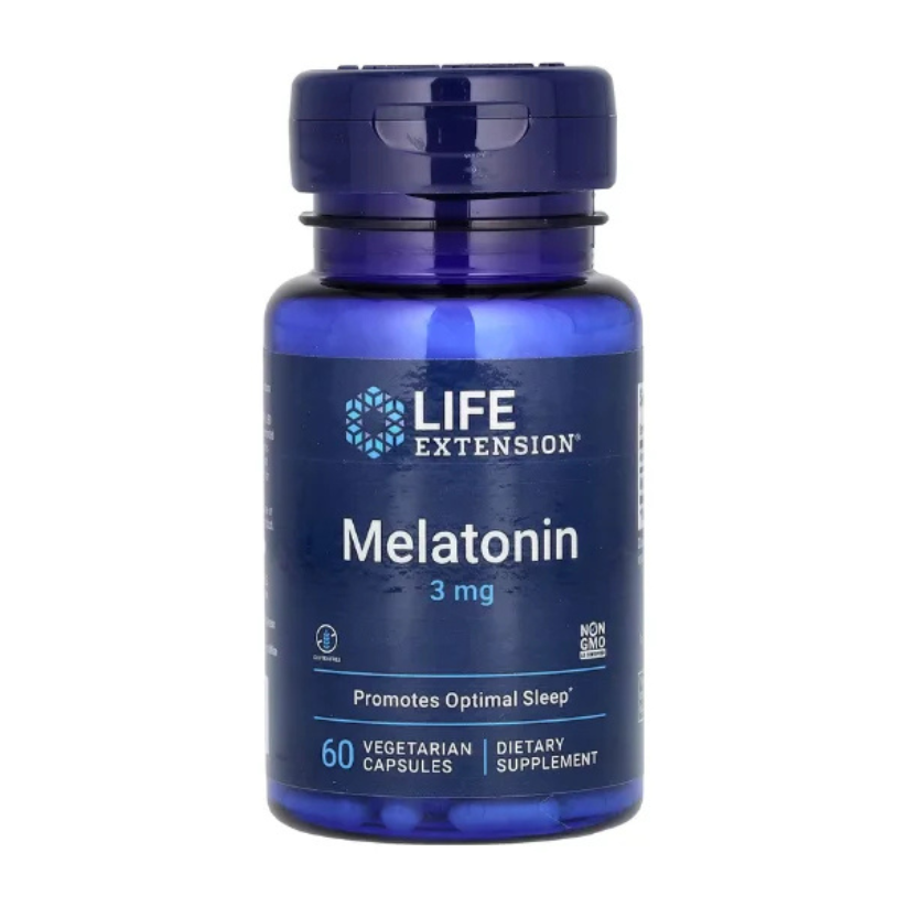 Life Extension, Melatonin, 3 mg, 60 Vegetarian Capsules in Pakistan