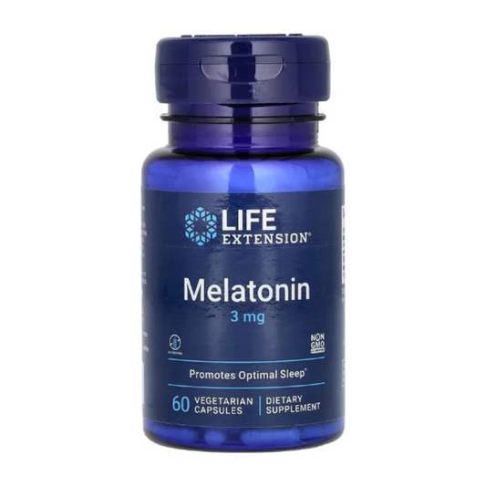 Life Extension, Melatonin, 3 mg, 60 Vegetarian Capsules in Pakistan