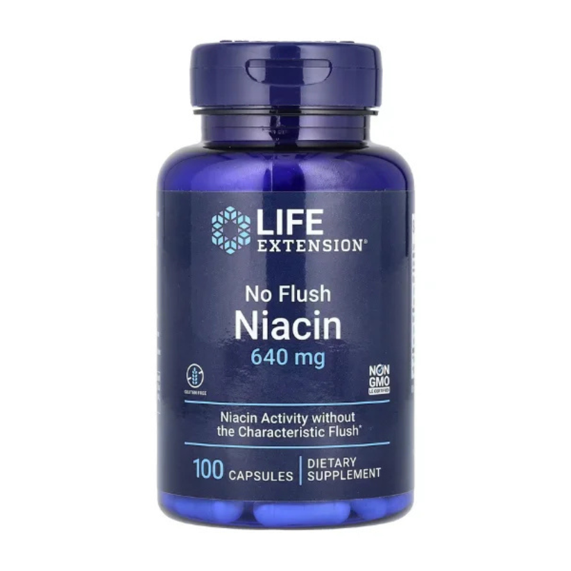 Life Extension, No Flush Niacin, 100 Capsules in Pakistan