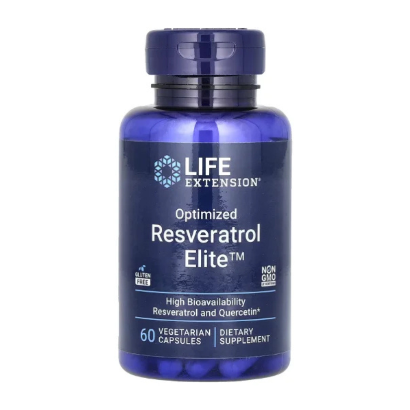 Life Extension, Optimized Resveratrol Elite, 60 Vegetarian Capsules in Pakistan