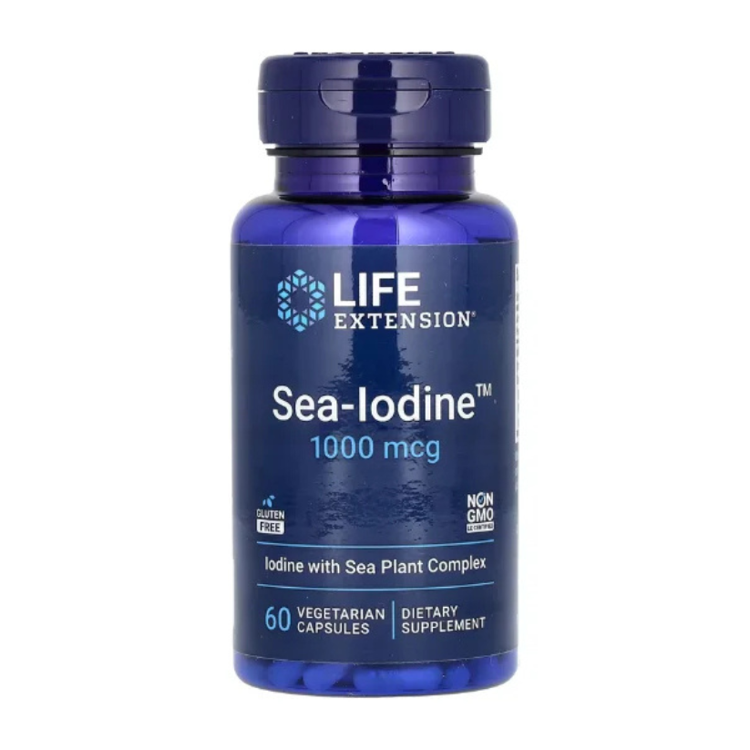 Life Extension, Sea-Iodine, 1,000 mcg, 60 Vegetarian Capsules in Pakistan