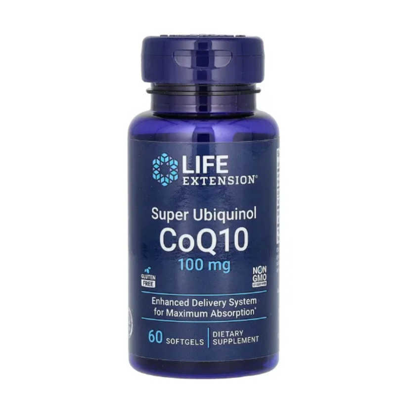 Life Extension, Super Ubiquinol CoQ10, 100 mg, 60 Softgels in Pakistan