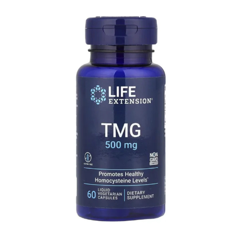Life Extension, TMG, 500 mg, 60 Liquid Vegetarian Capsules in Pakistan