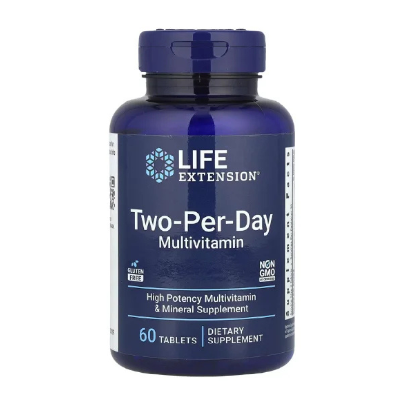 Life Extension, Two-Per-Day Multivitamin, 60 Tablets in Pakistan