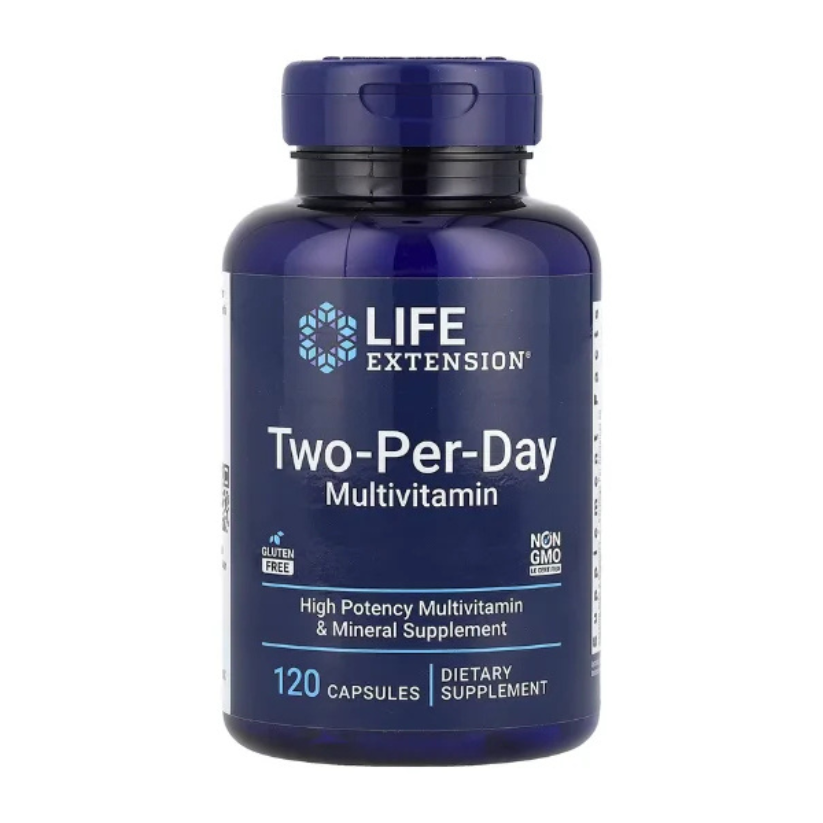 Life Extension, Two-Per-Day Multivitamin, V2, 120 Capsules in Pakistan