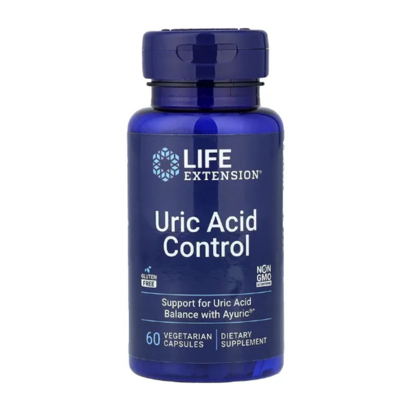 Life Extension, Uric Acid Control, 60 Vegetarian Capsules in Pakistan