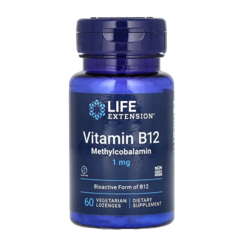 Life Extension, Vitamin B12 Methylcobalamin, 1 mg, 60 Vegetarian Lozenges in Pakistan