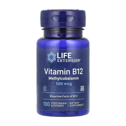 Life Extension, Vitamin B12, Methylcobalamin, 500 mcg, 100 Vegetarian Lozenges in Pakistan