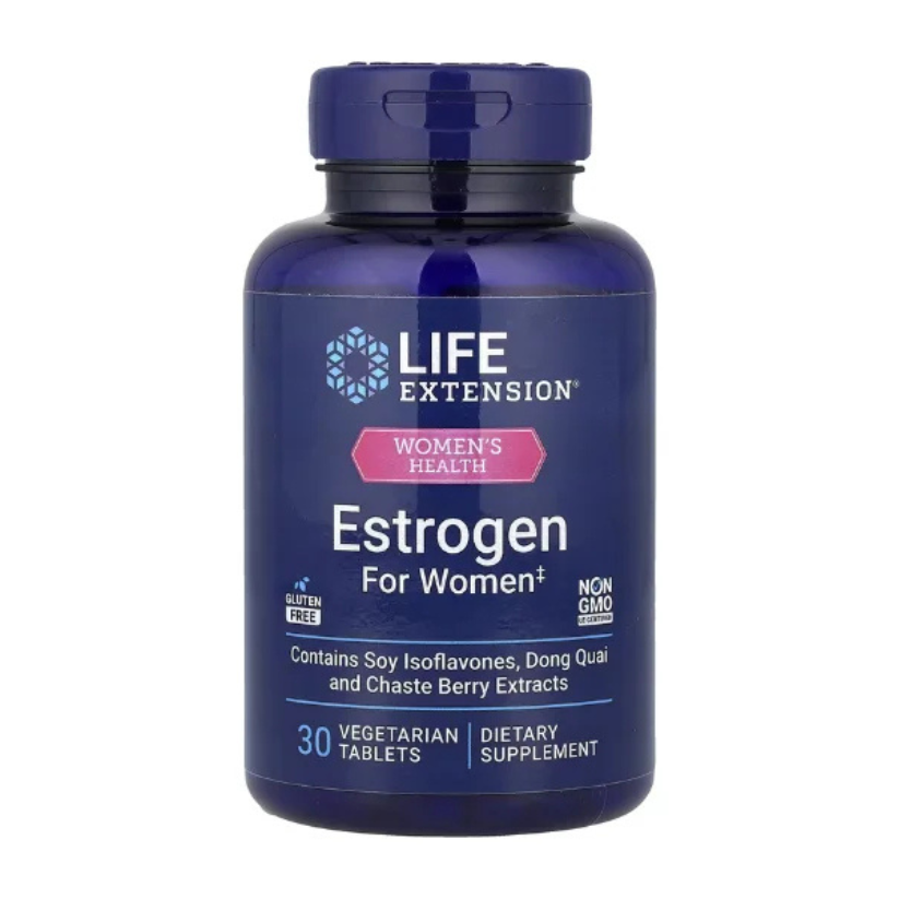 Life Extension, Women's Health, Estrogen for Women, 30 Vegetarian Tablets in Pakistan