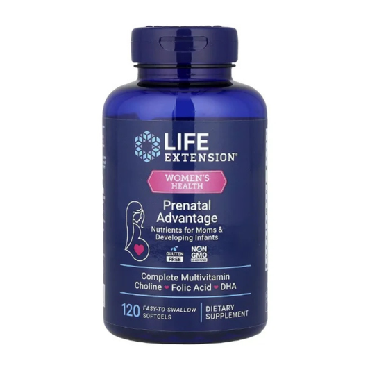 Life Extension, Women's Health, Prenatal Advantage, 120 Easy-To-Swallow Softgels in Pakistan