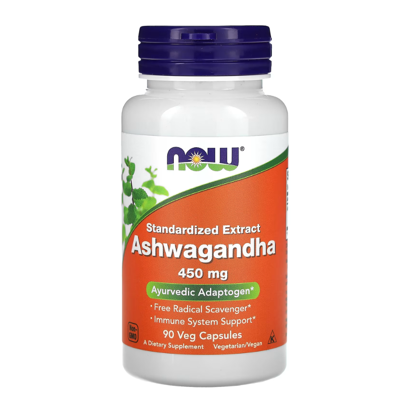 NOW Foods, Ashwagandha, Standardized Extract, 450 mg, 90 Veg Capsules in Pakistan