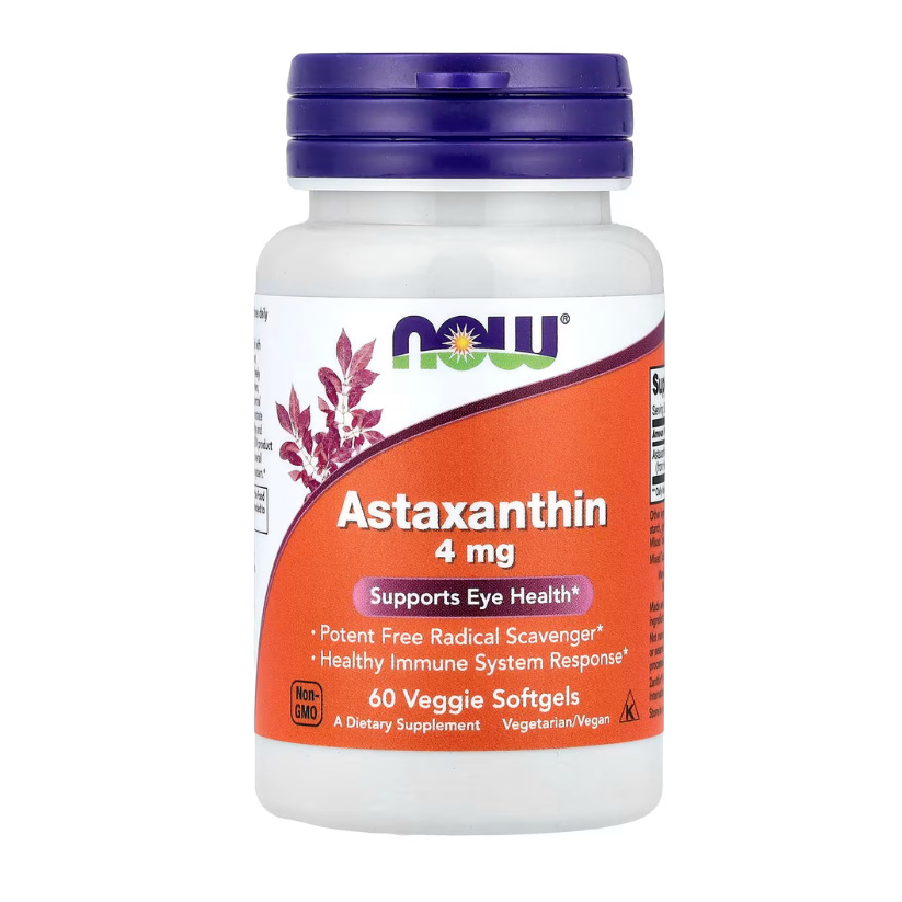 NOW Foods, Astaxanthin, 4 mg, 60 Veggie Softgels in Pakistan