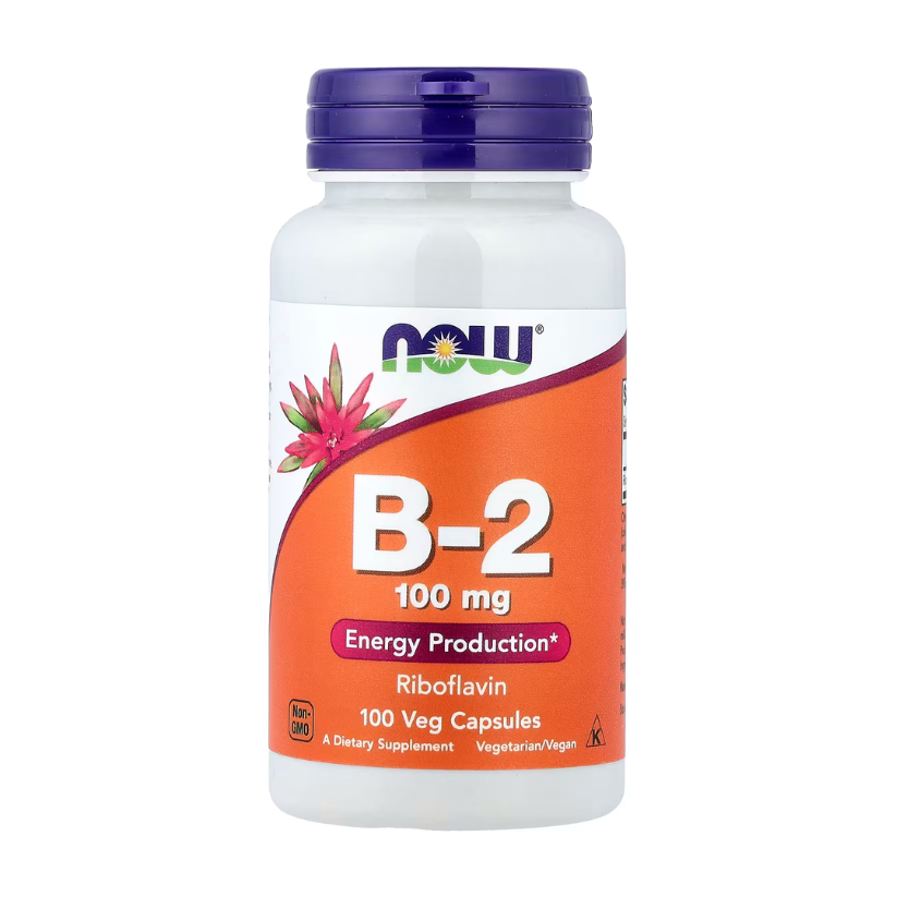 NOW Foods, B-2, 100 mg, 100 Veg Capsules in Pakistan