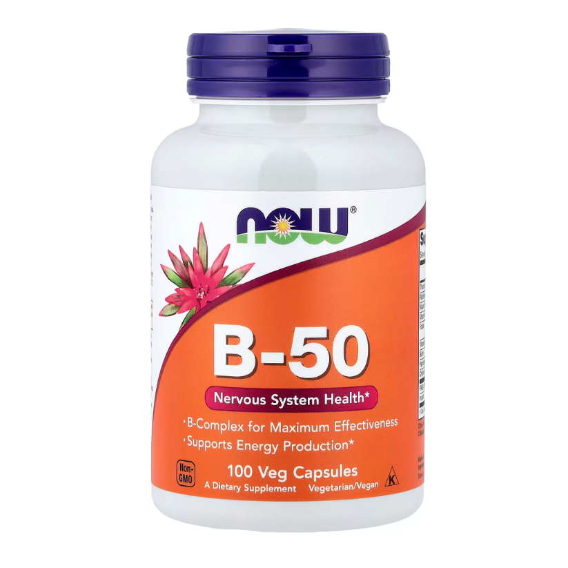 NOW Foods, B-50, 100 Veg Capsules in Pakistan