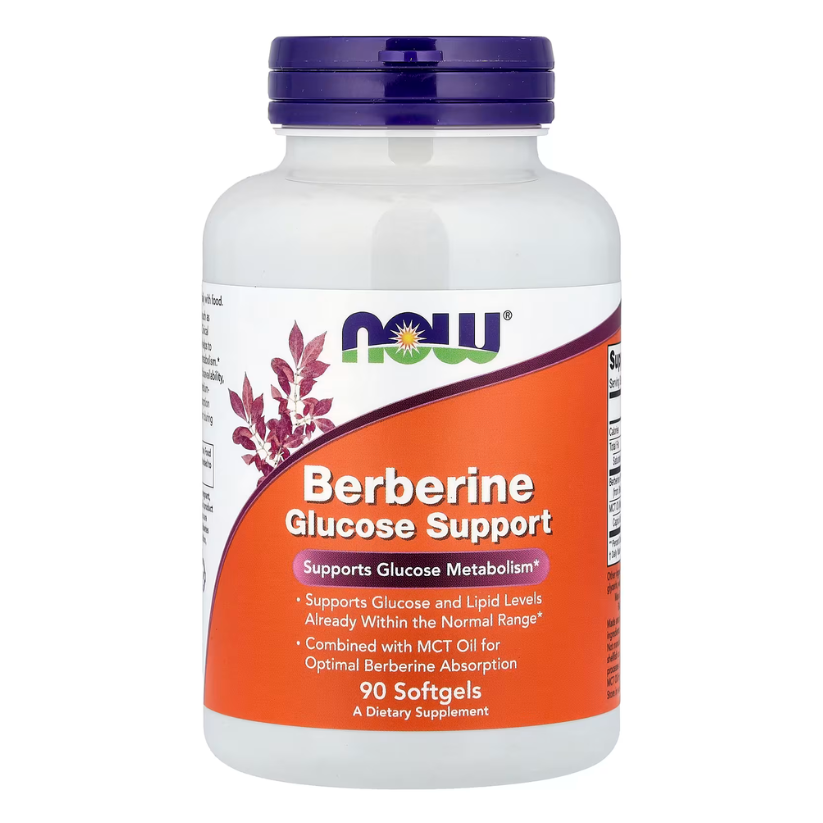 NOW Foods, Berberine Glucose Support, 90 Softgels in Pakistan