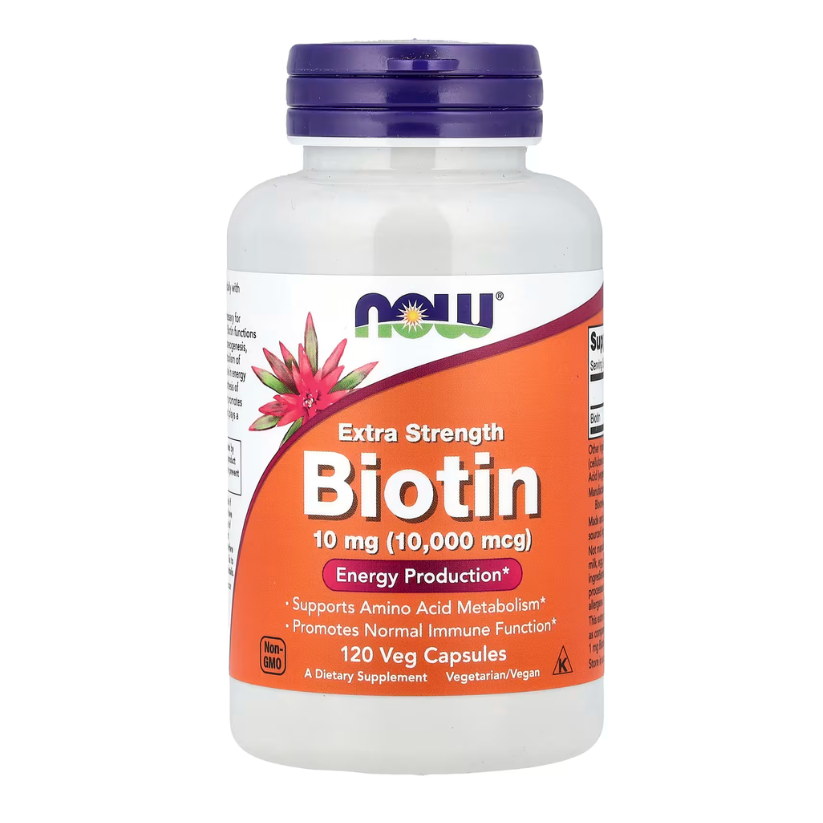 NOW Foods, Biotin, 10 mg, 120 Veg Capsules in Pakistan