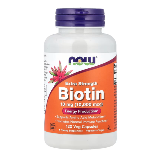 NOW Foods, Biotin, 10 mg, 120 Veg Capsules in Pakistan