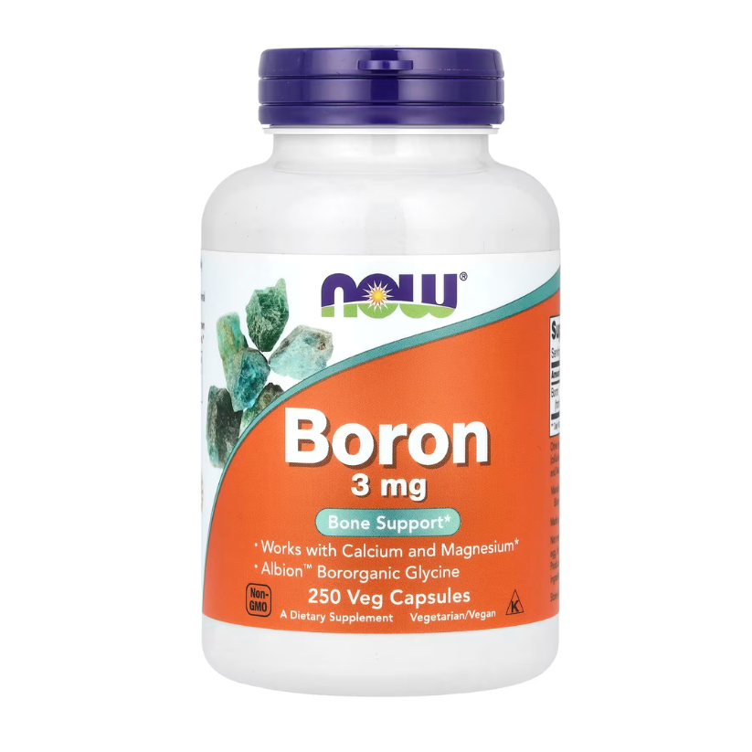 NOW Foods, Boron, 3 mg, 250 Veg Capsules in Pakistan