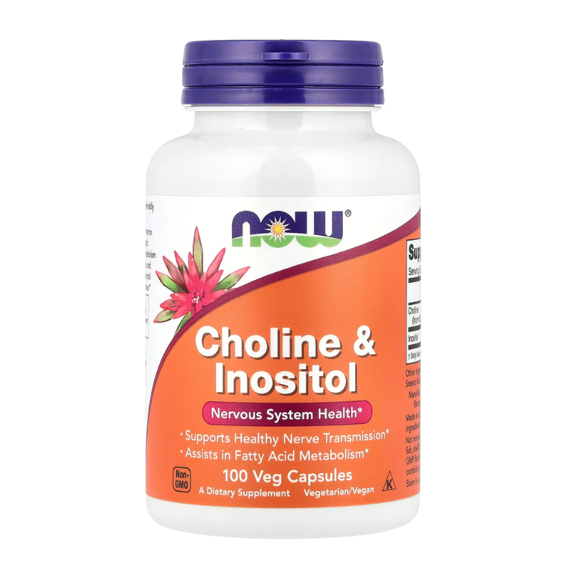 NOW Foods, Choline & Inositol, 100 Veg Capsules in Pakistan