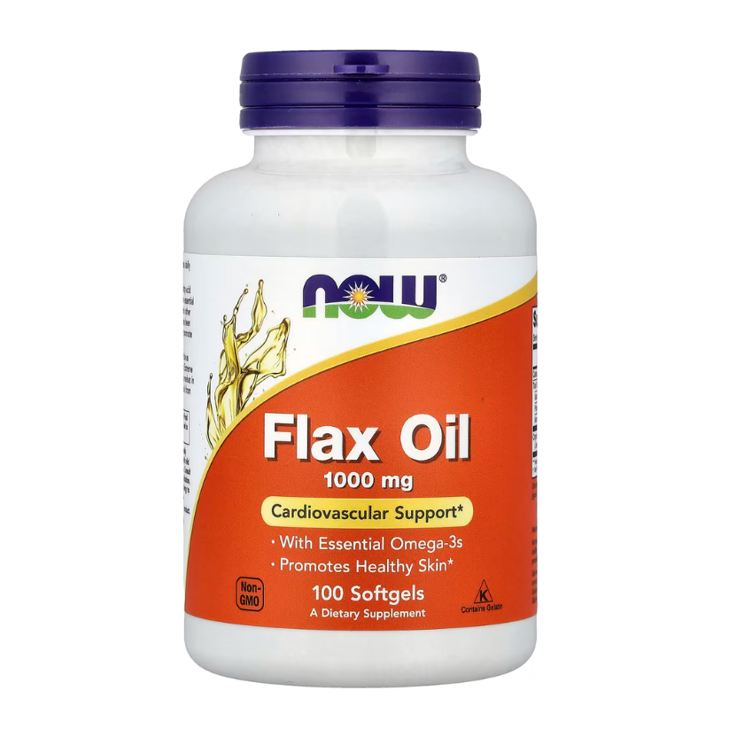 NOW Foods, Flax Oil, 1,000 mg, 100 Capsules in Pakistan