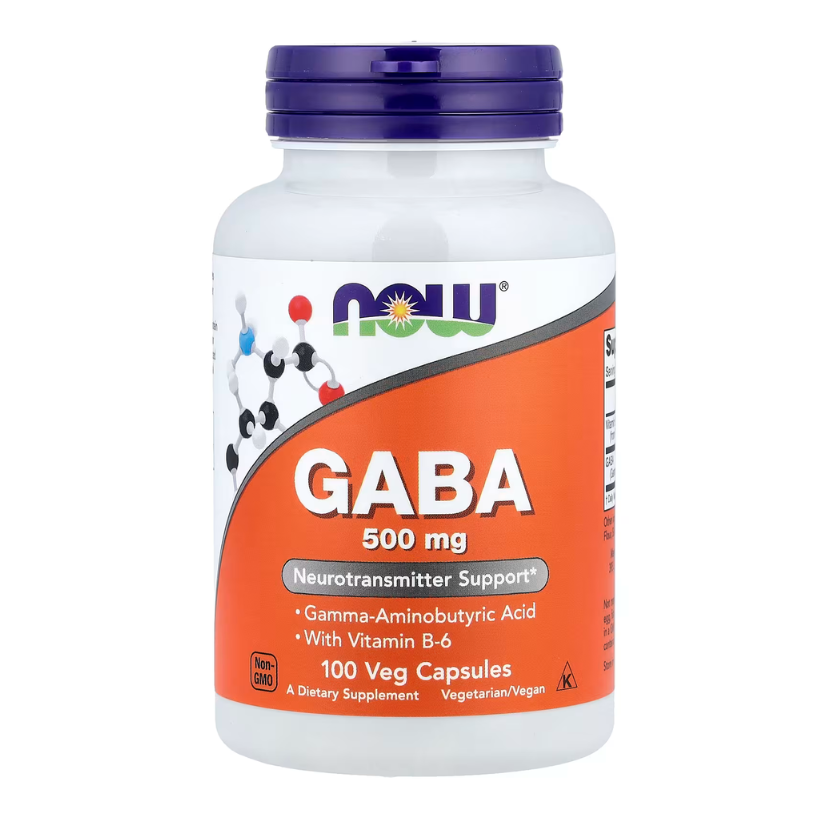NOW Foods, GABA , 500 mg, 100 Veg Capsules in Pakistan