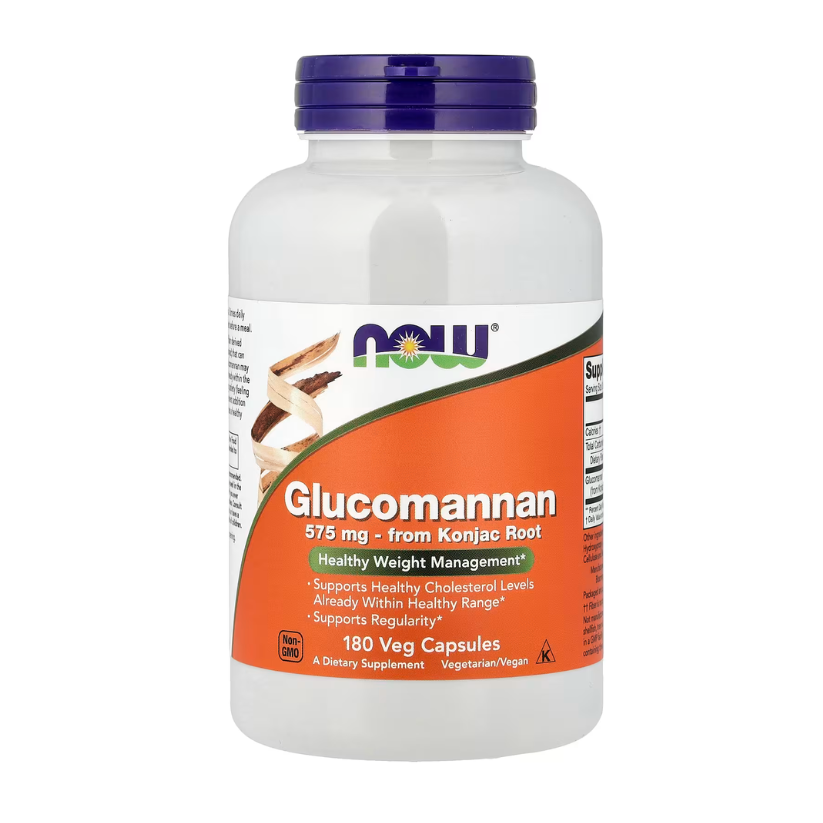 NOW Foods, Glucomannan, 575 mg, 180 Veg Capsules in Pakistan