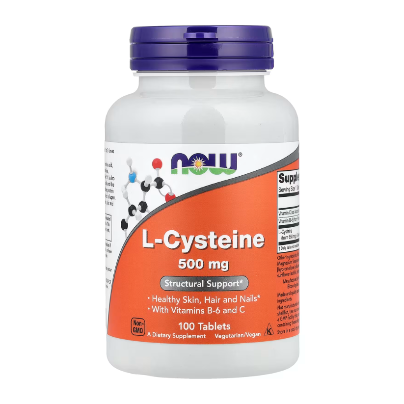 NOW Foods, L-Cysteine, 500 mg, 100 Tablets in Pakistan