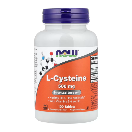 NOW Foods, L-Cysteine, 500 mg, 100 Tablets in Pakistan