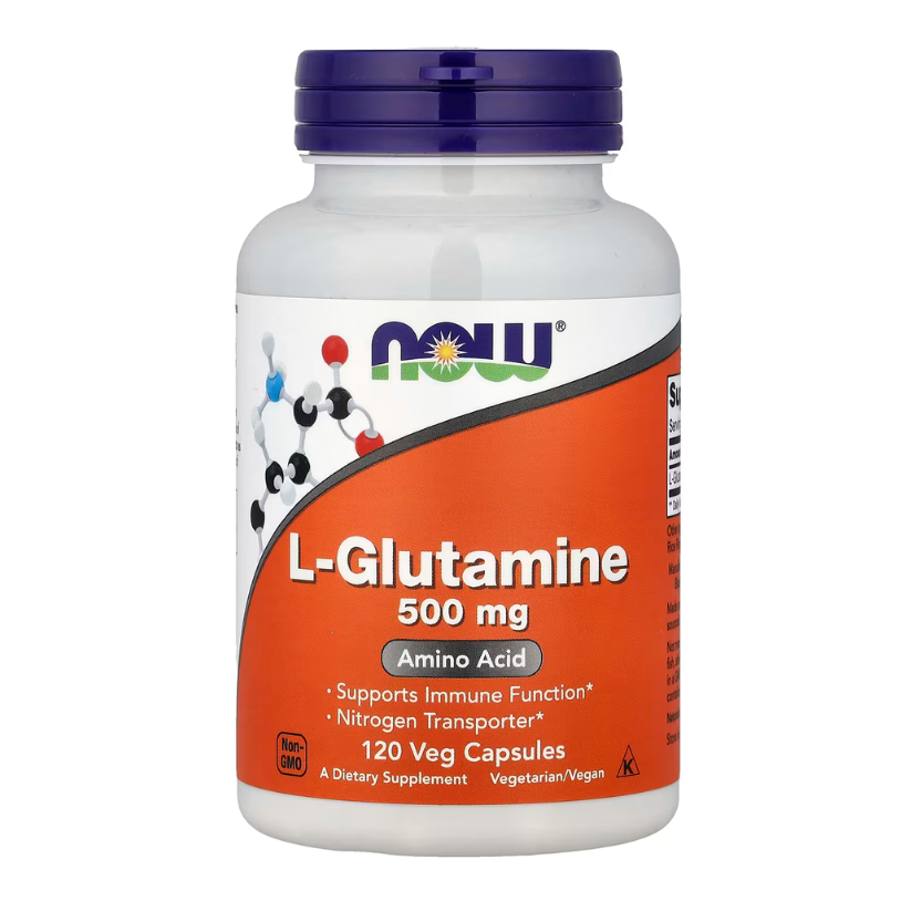 NOW Foods, L-Glutamine, 500 mg, 120 Veg Capsules in Pakistan