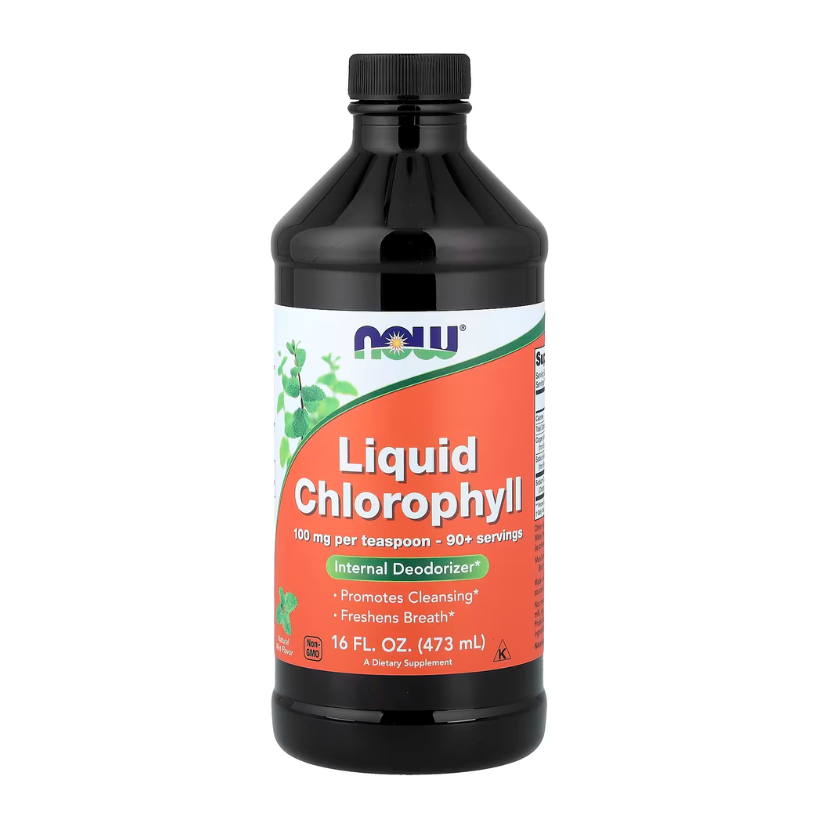NOW Foods, Liquid Chlorophyll, Mint , 16 fl oz (473 ml) in Pakistan