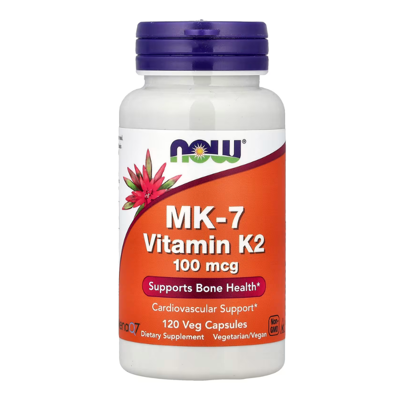 NOW Foods, MK-7 Vitamin K-2 , 100 mcg, 120 Veg Capsules in Pakistan