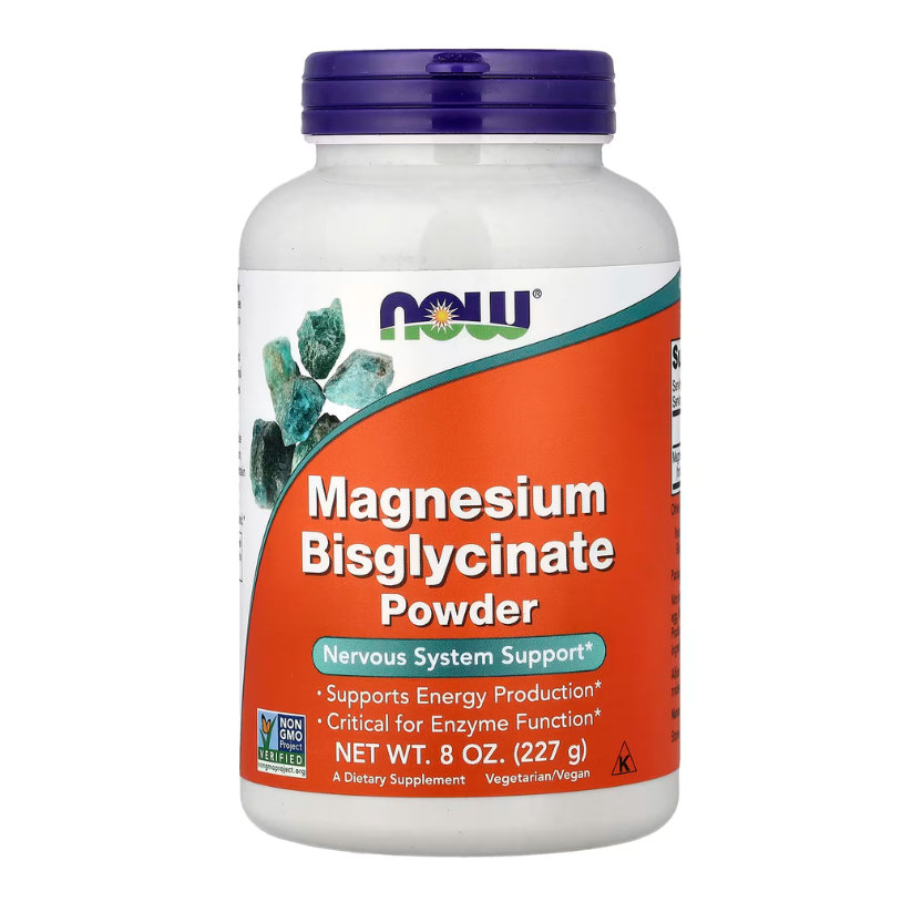 NOW Foods, Magnesium Bisglycinate Powder, 8 oz (227 g) in Pakistan