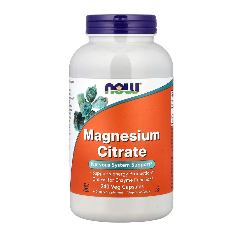 NOW Foods, Magnesium Citrate, 240 Veg Capsules in Pakistan