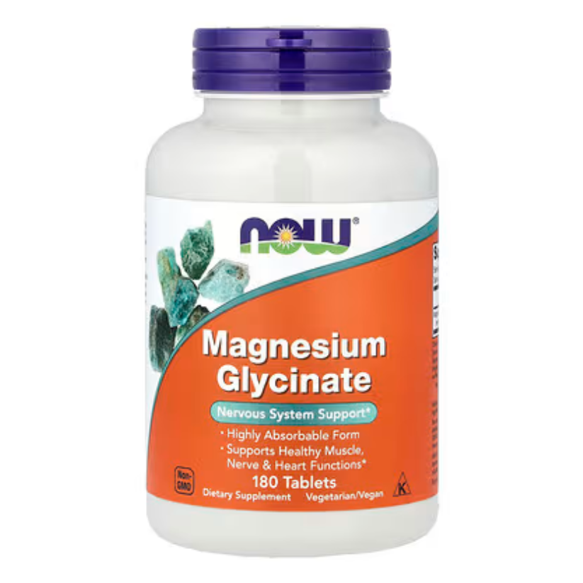 NOW Foods, Magnesium Glycinate, 100mg, 180 Tablets in Pakistan