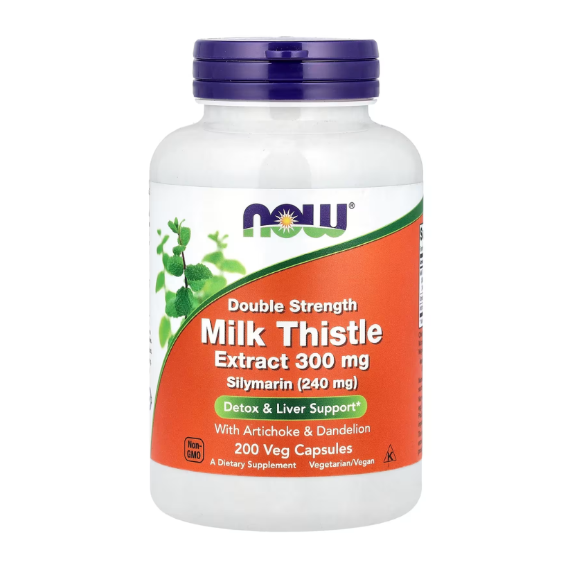 NOW Foods, Milk Thistle Extract, 300 mg, 200 Veg Capsules in Pakistan
