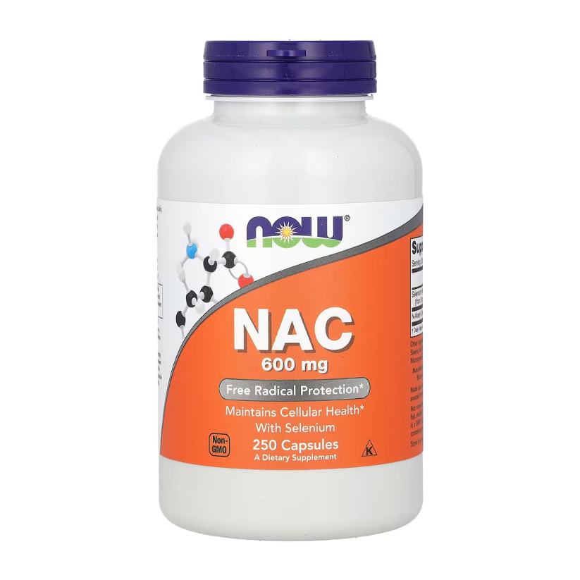 NOW Foods, NAC, 600 mg, 250 Capsules in Pakistan