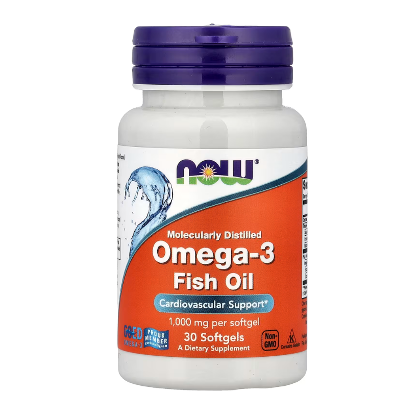 NOW Foods, Omega-3 Fish Oil, 1000 mg, 30 Softgels in Pakistan